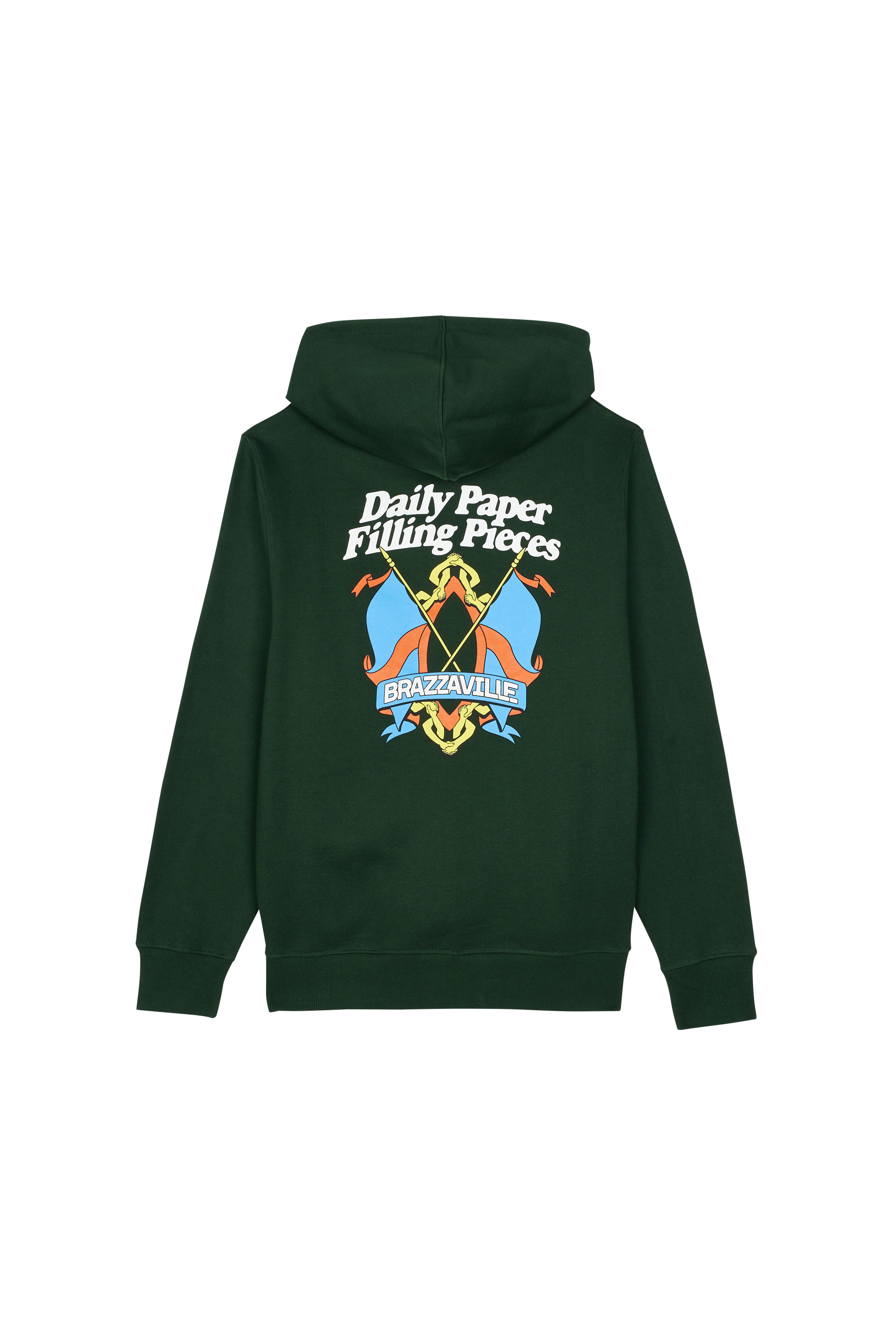 Hoodie - Daily Paper x Filling Pieces Vert
