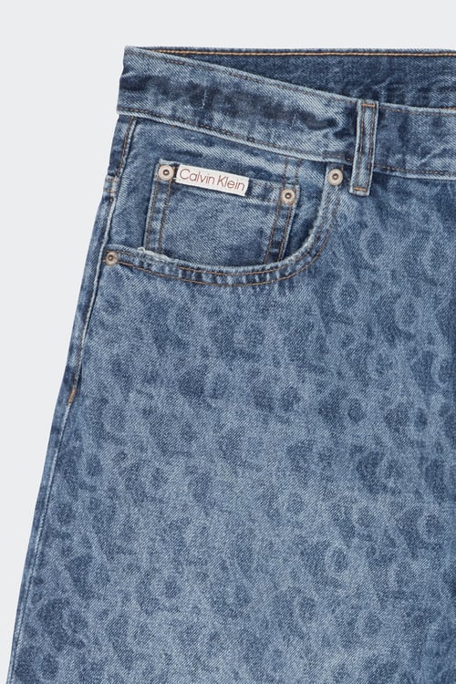 CALVIN KLEIN Short Bleu