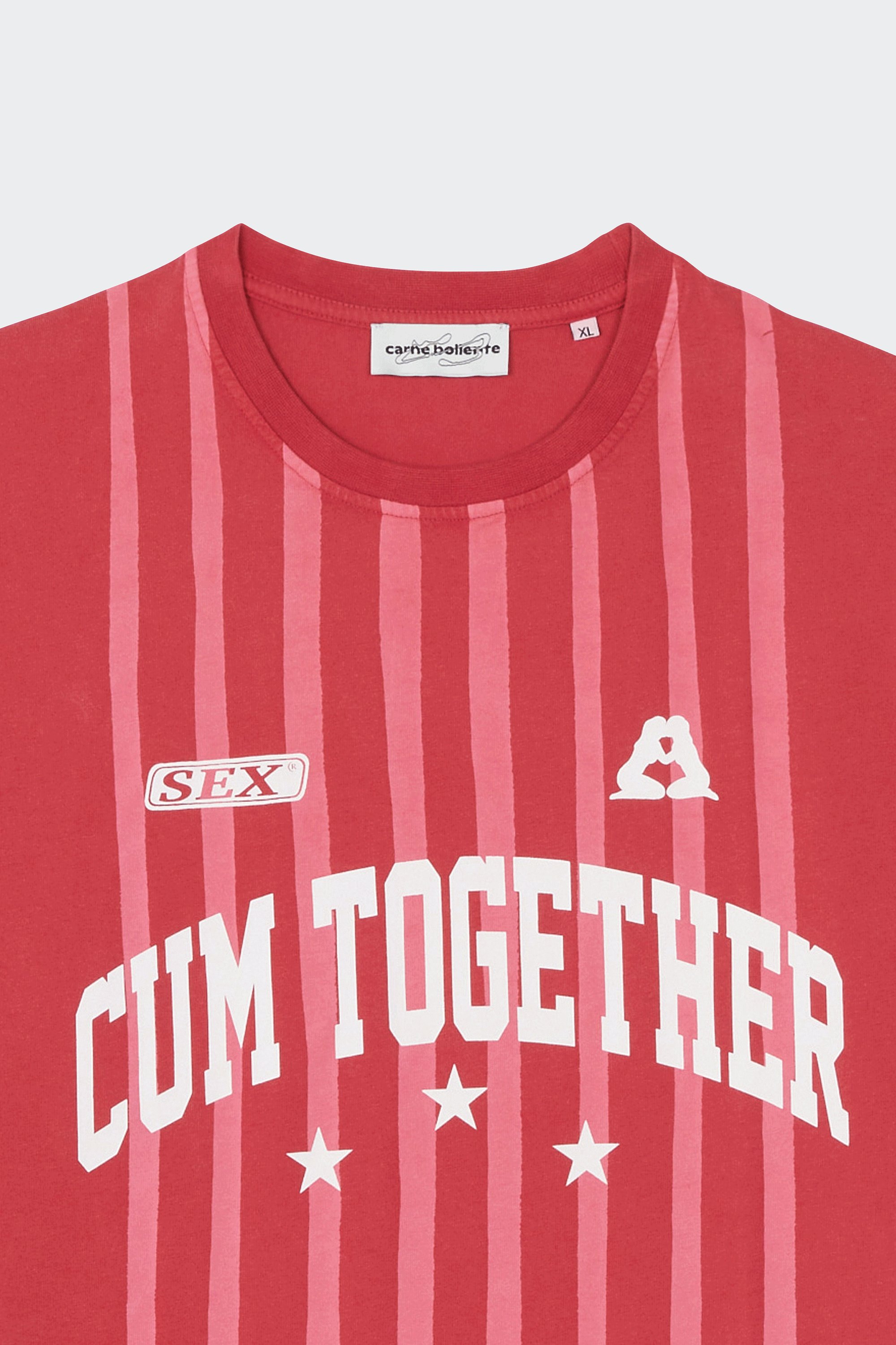 T-shirt | Rouge by CARNE BOLLENTE T-shirt Rouge