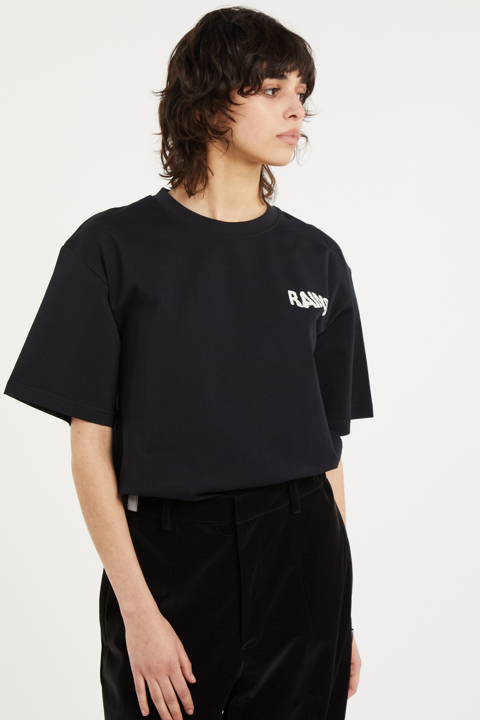 T-shirt | Black RAINS Women