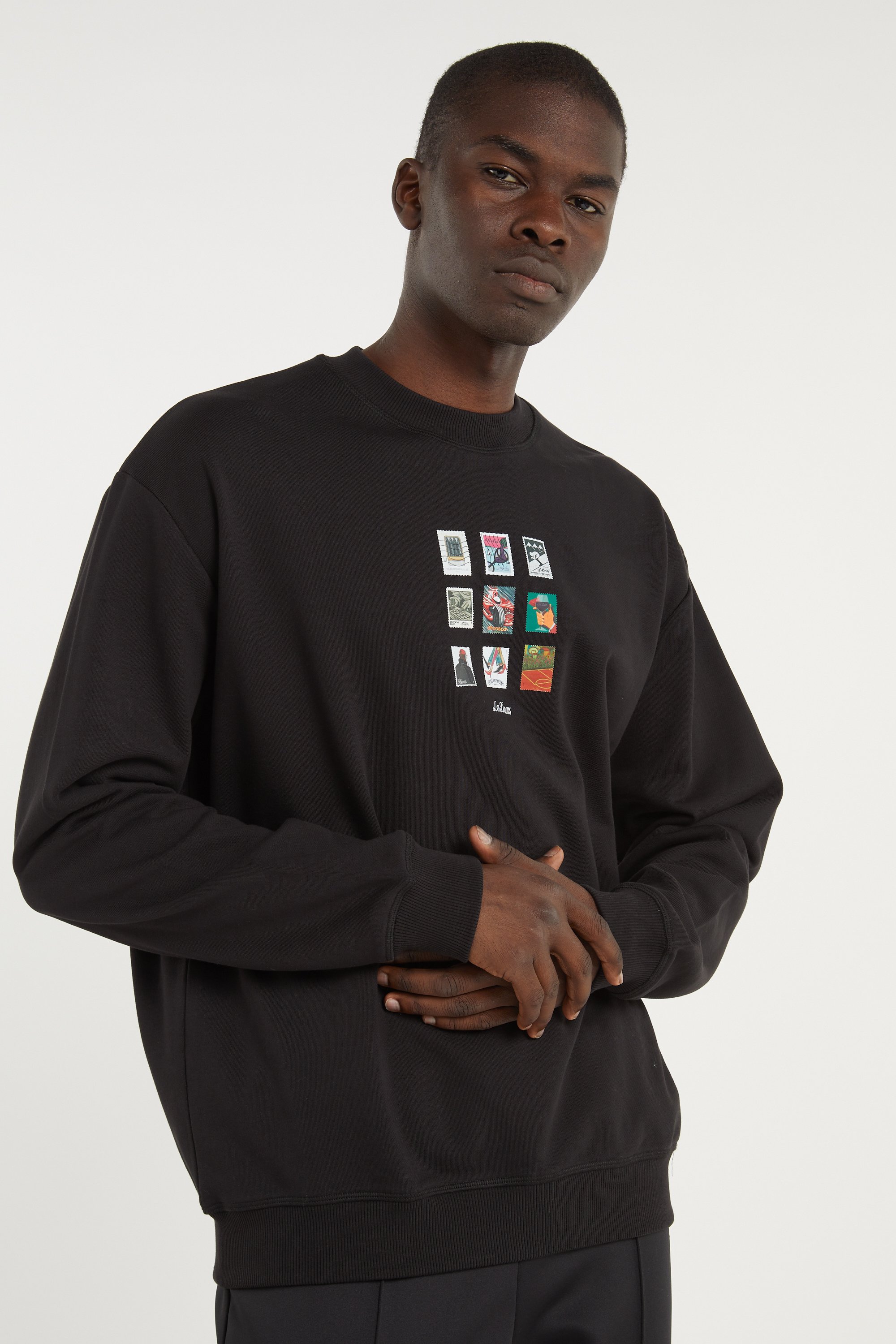 Sweat  | Noir LES DEUX Homme