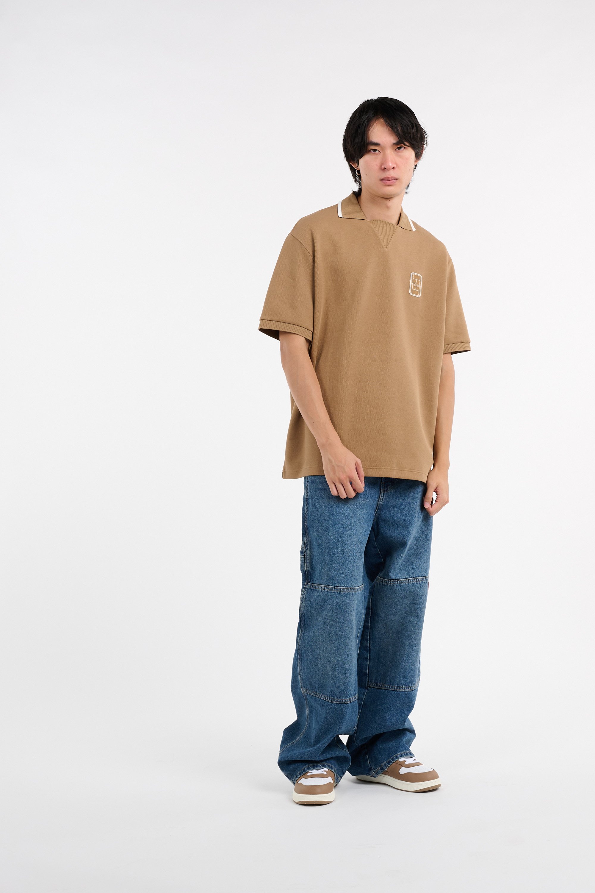 Polo LACOSTE Beige