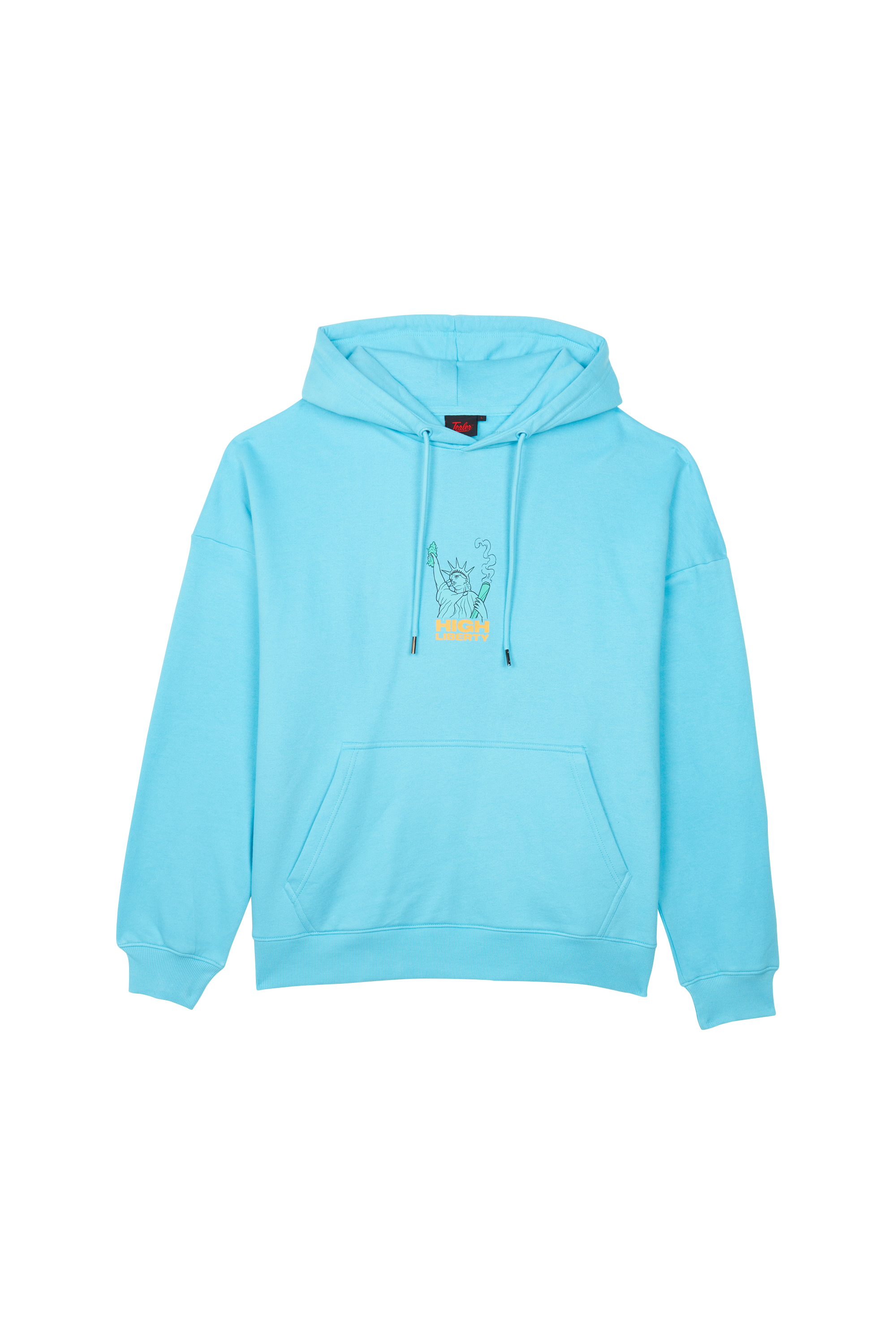 sweat à capuche Bleu