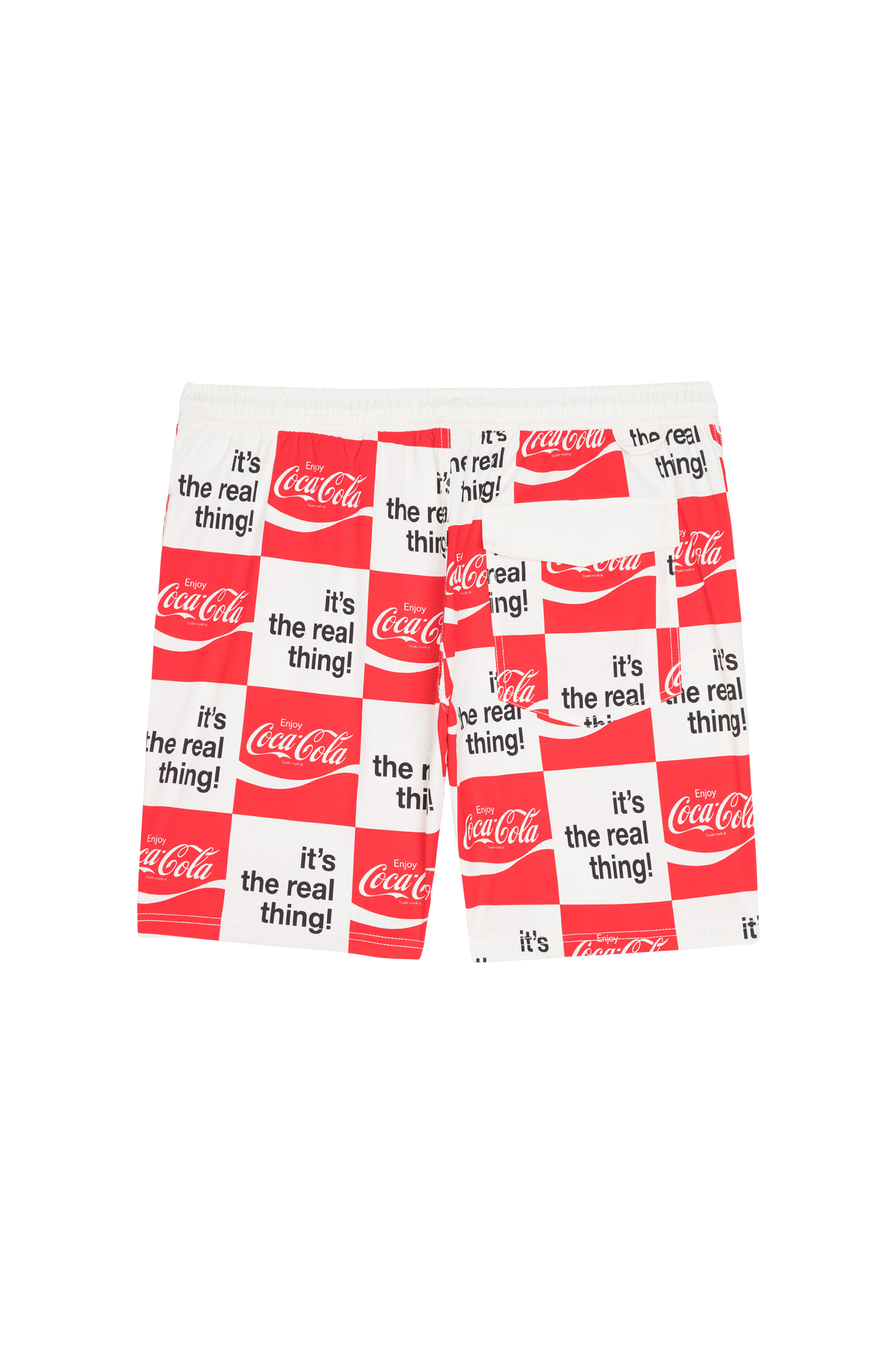Swim shorts - Brixton x COCA COLA White