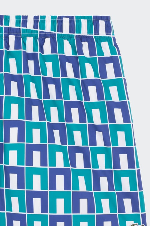 LACOSTE Short de bain Multicolore