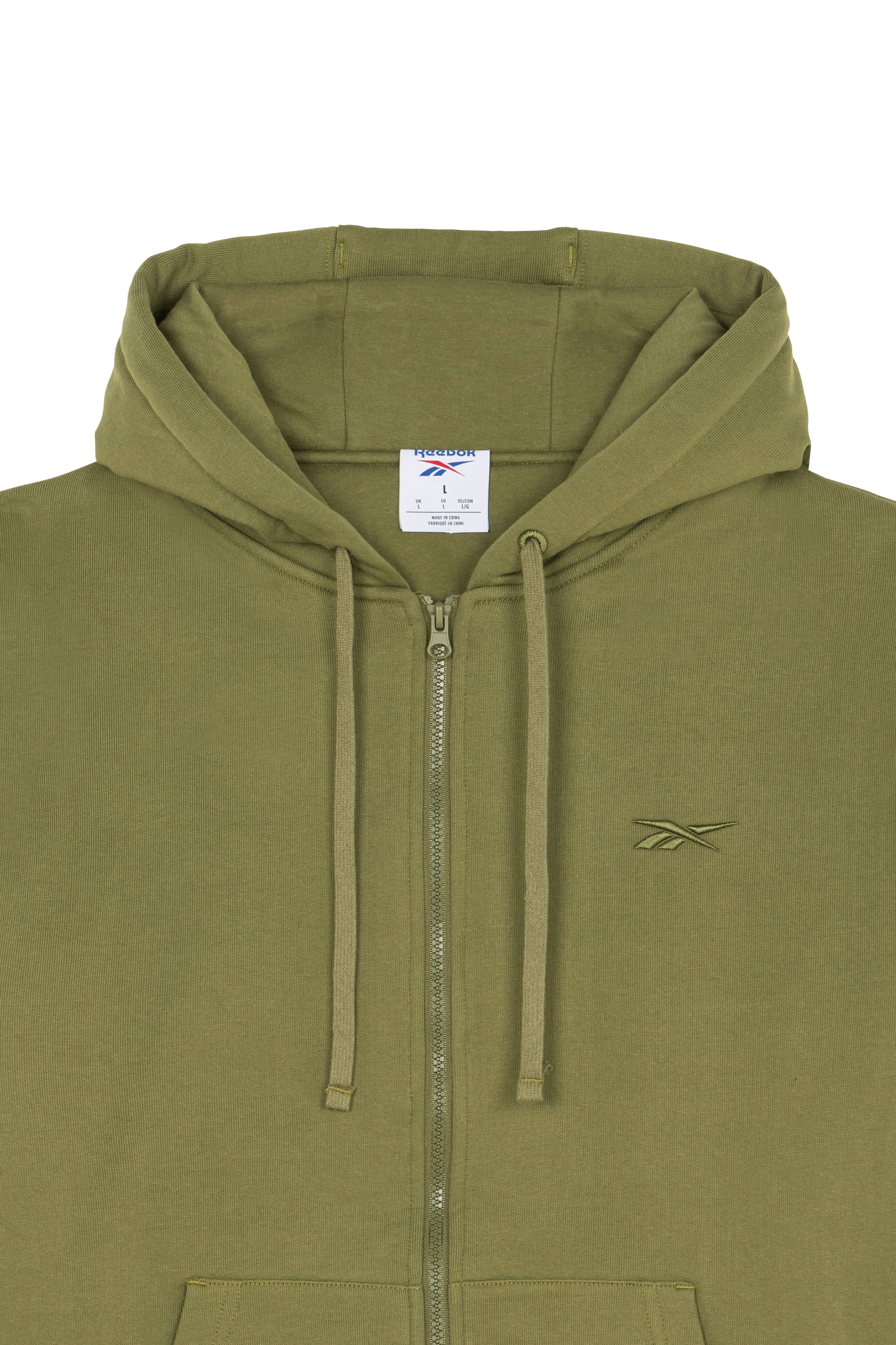 Hoodie zippé Vert
