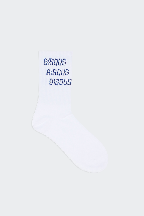BISOUS SKATEBOARDS Chaussettes Blanc