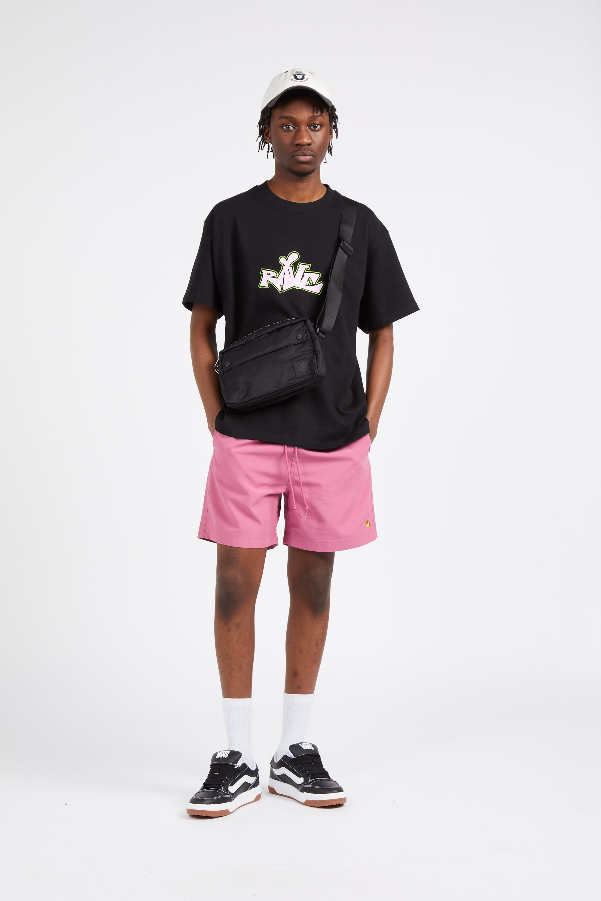 Crossbody bag | Black by CARHARTT WIP Crossbody bag Black