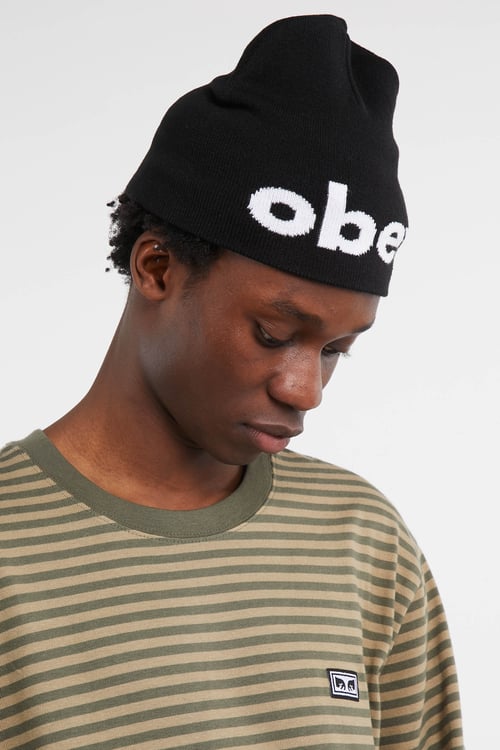 OBEY Bonnet Noir