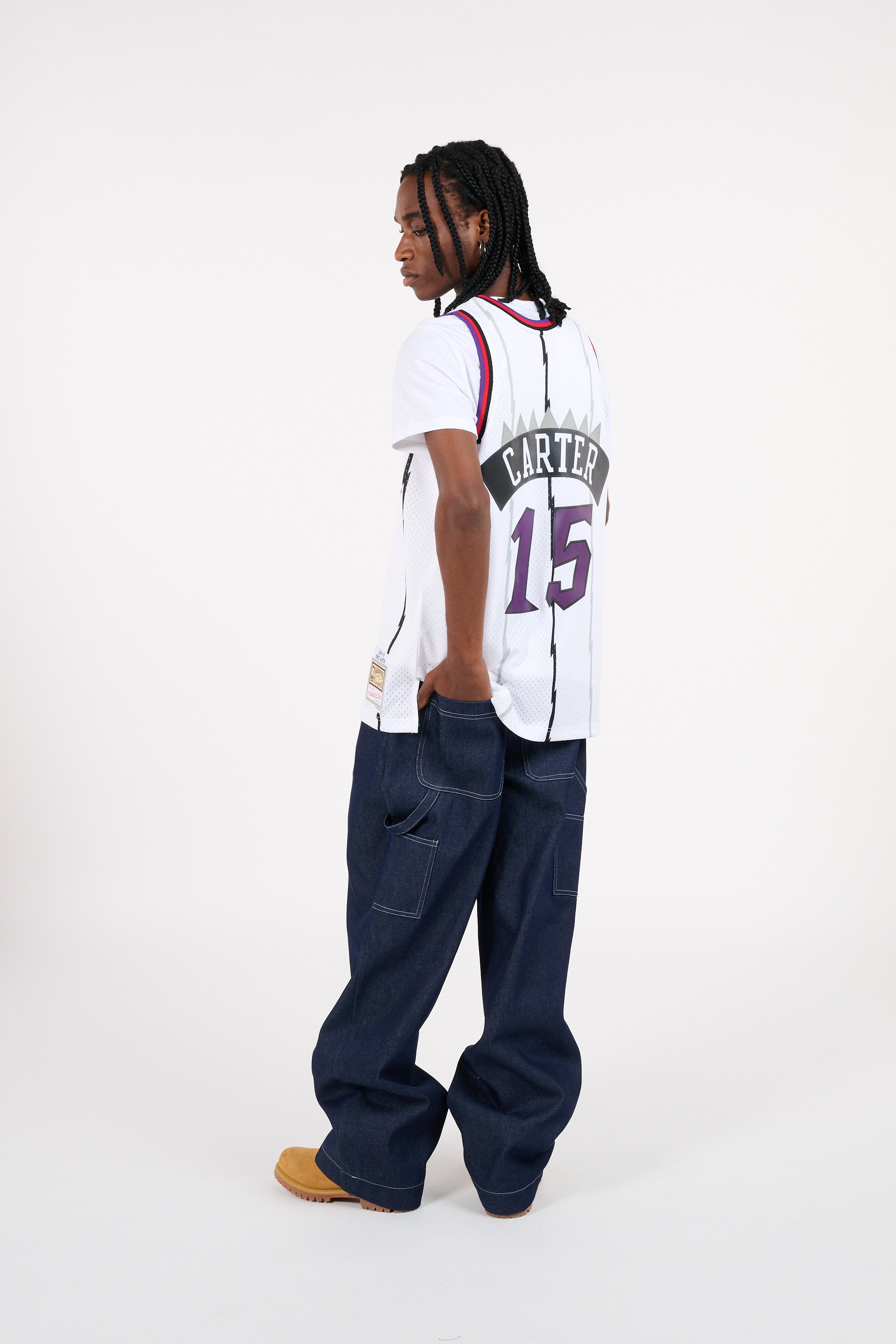 Maillot de basket Blanc