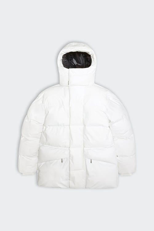 RAINS Puffer Jacket White