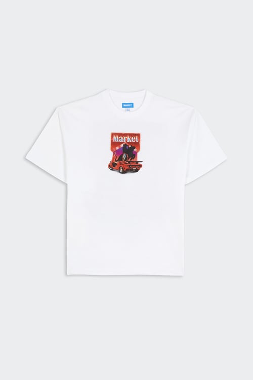 MARKET T-shirt  Blanc