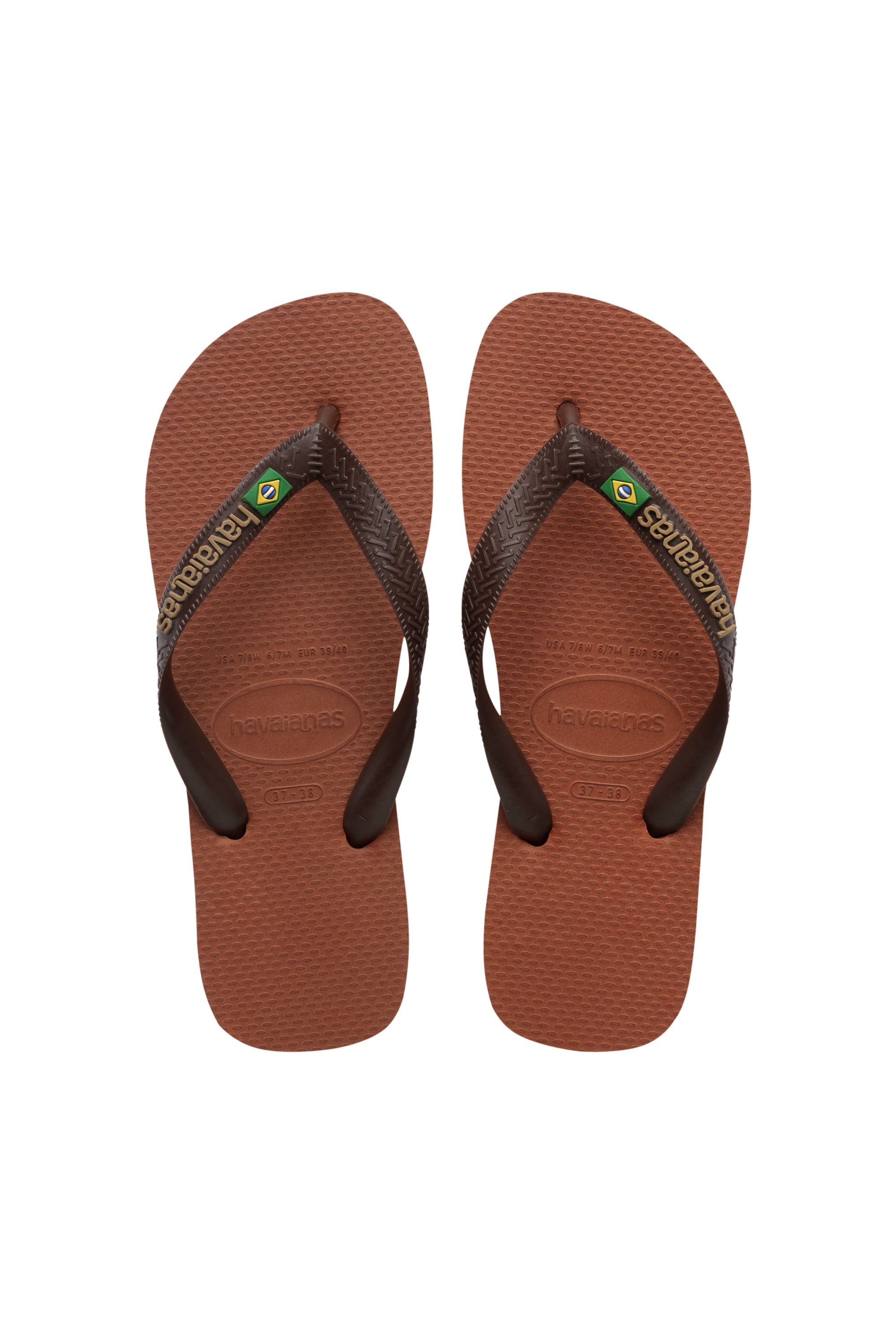 Tongs Marron