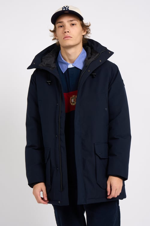 SCHOTT Parka Blue