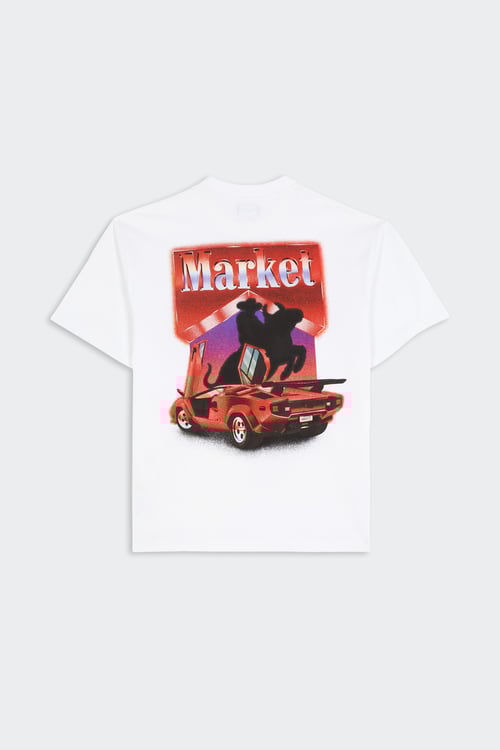 MARKET T-shirt  Blanc