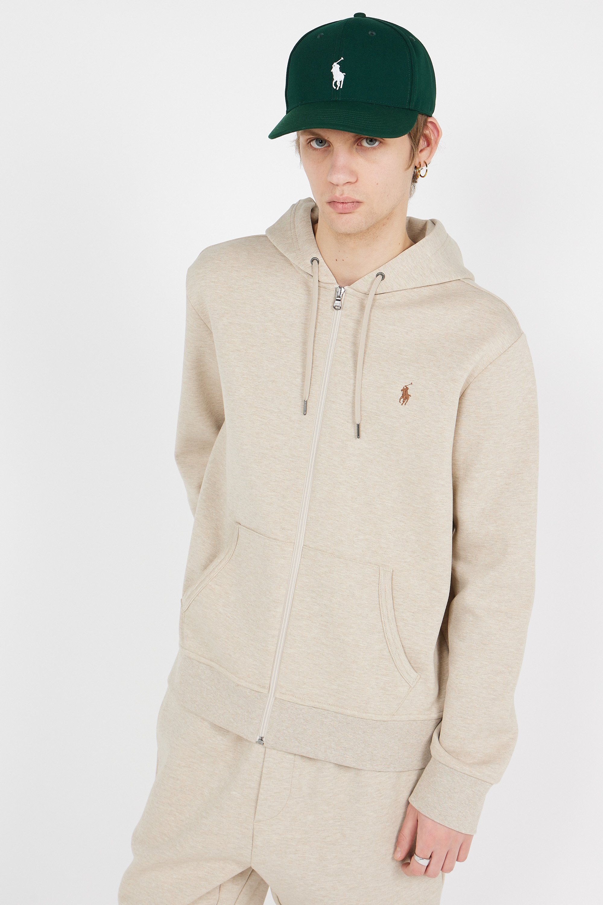 Zip-up hoodie | Beige POLO RALPH LAUREN Men