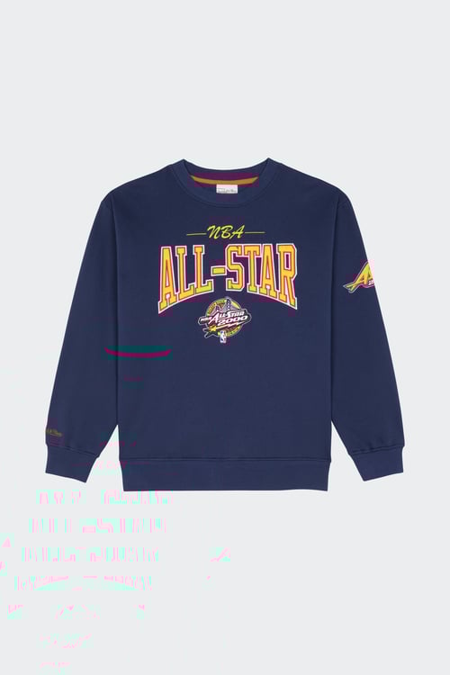 MITCHELL & NESS Sweatshirt Bleu