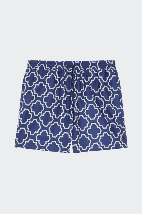 FARAH Short de bain Bleu
