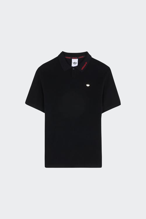 Polo manches courtes - Taille M Noir
