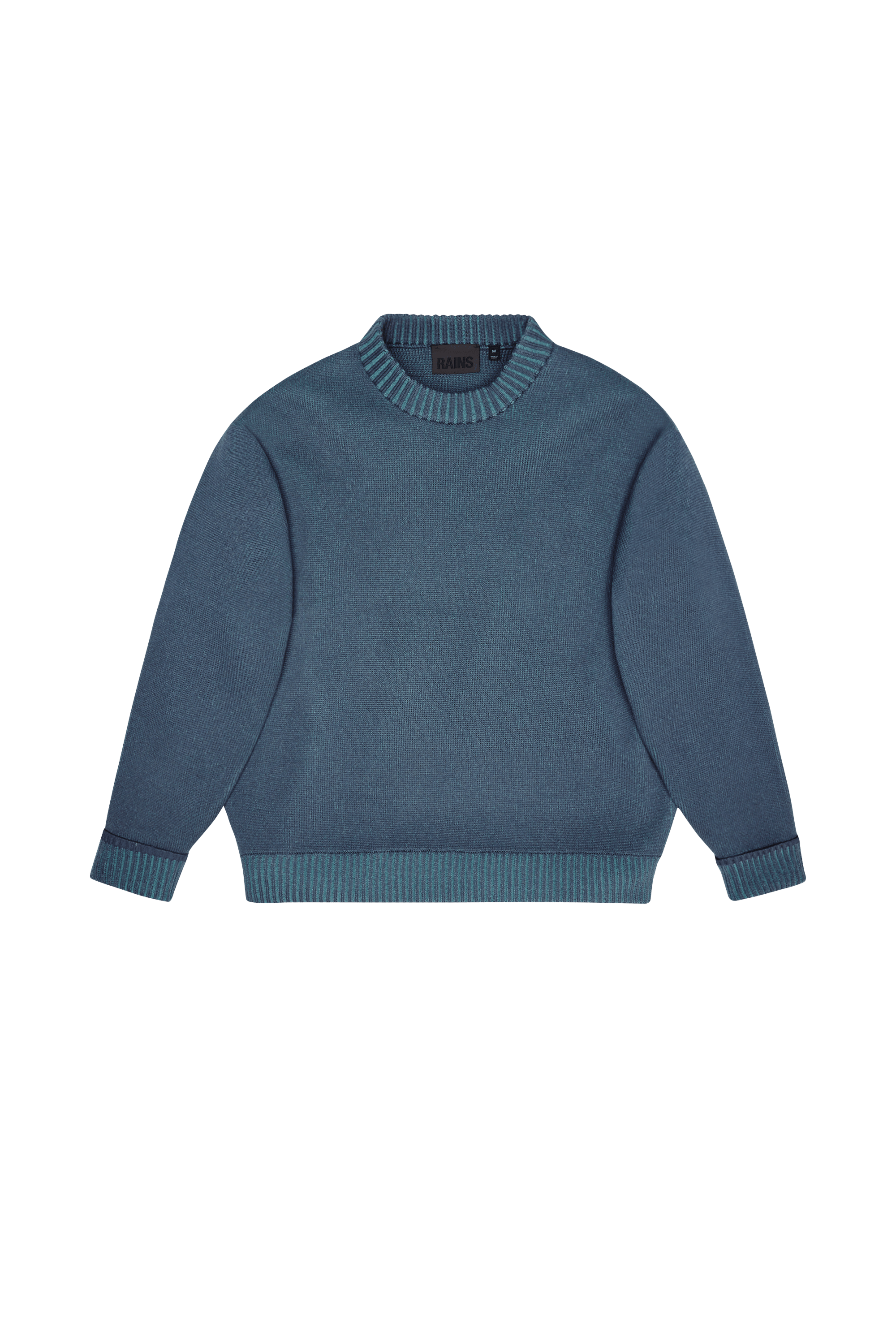 Sweat col rond RAINS Bleu