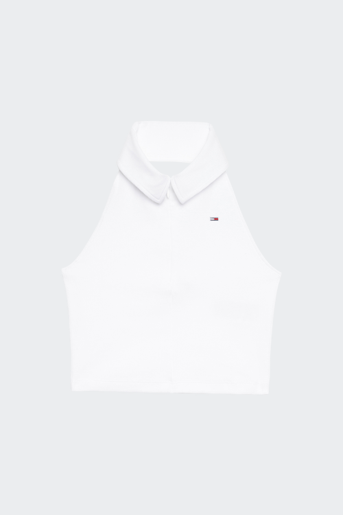 TOMMY JEANS Polo Blanc
