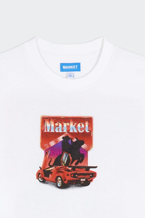 MARKET T-shirt  Blanc