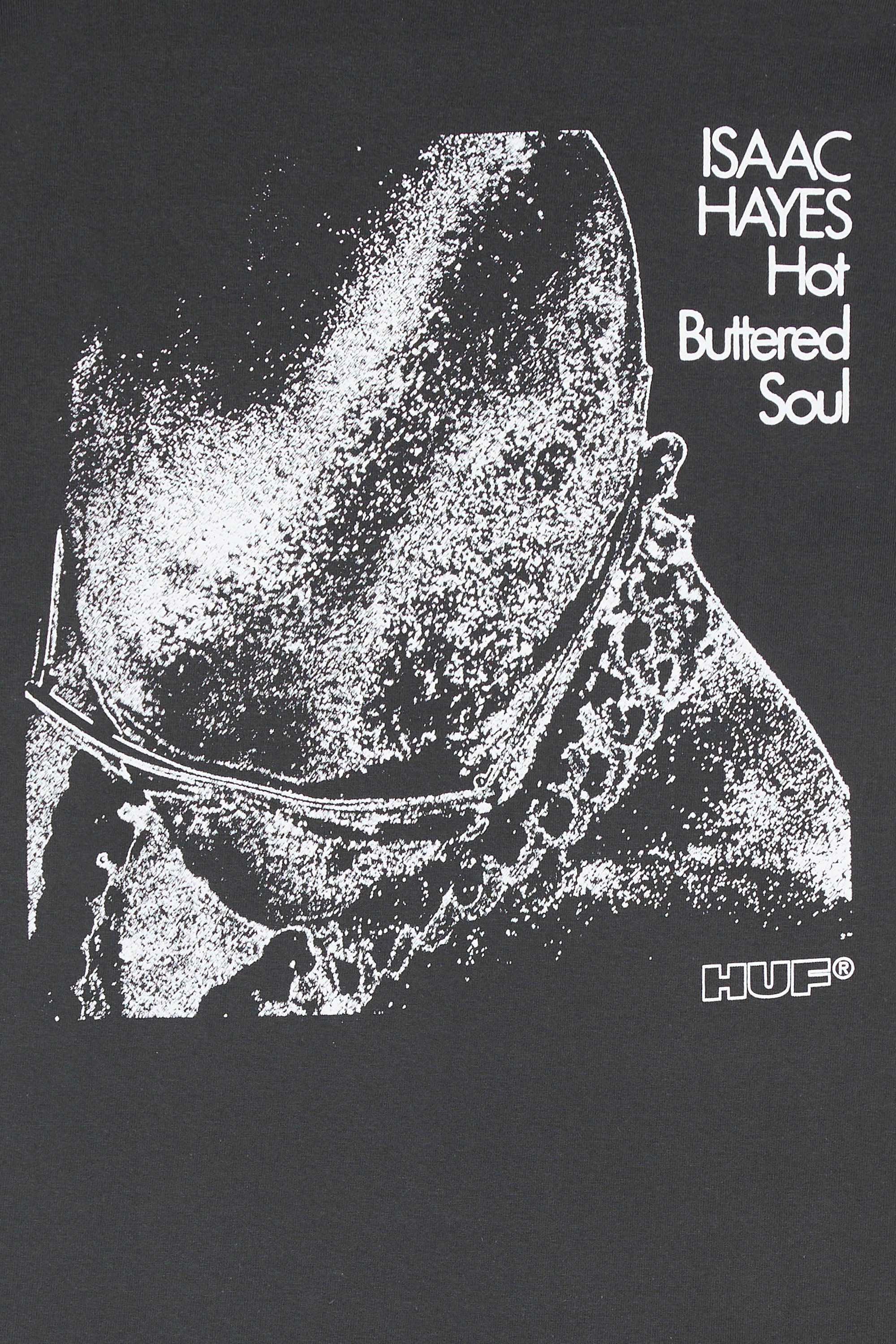 Regular-fit round-neck cotton T-shirt Black