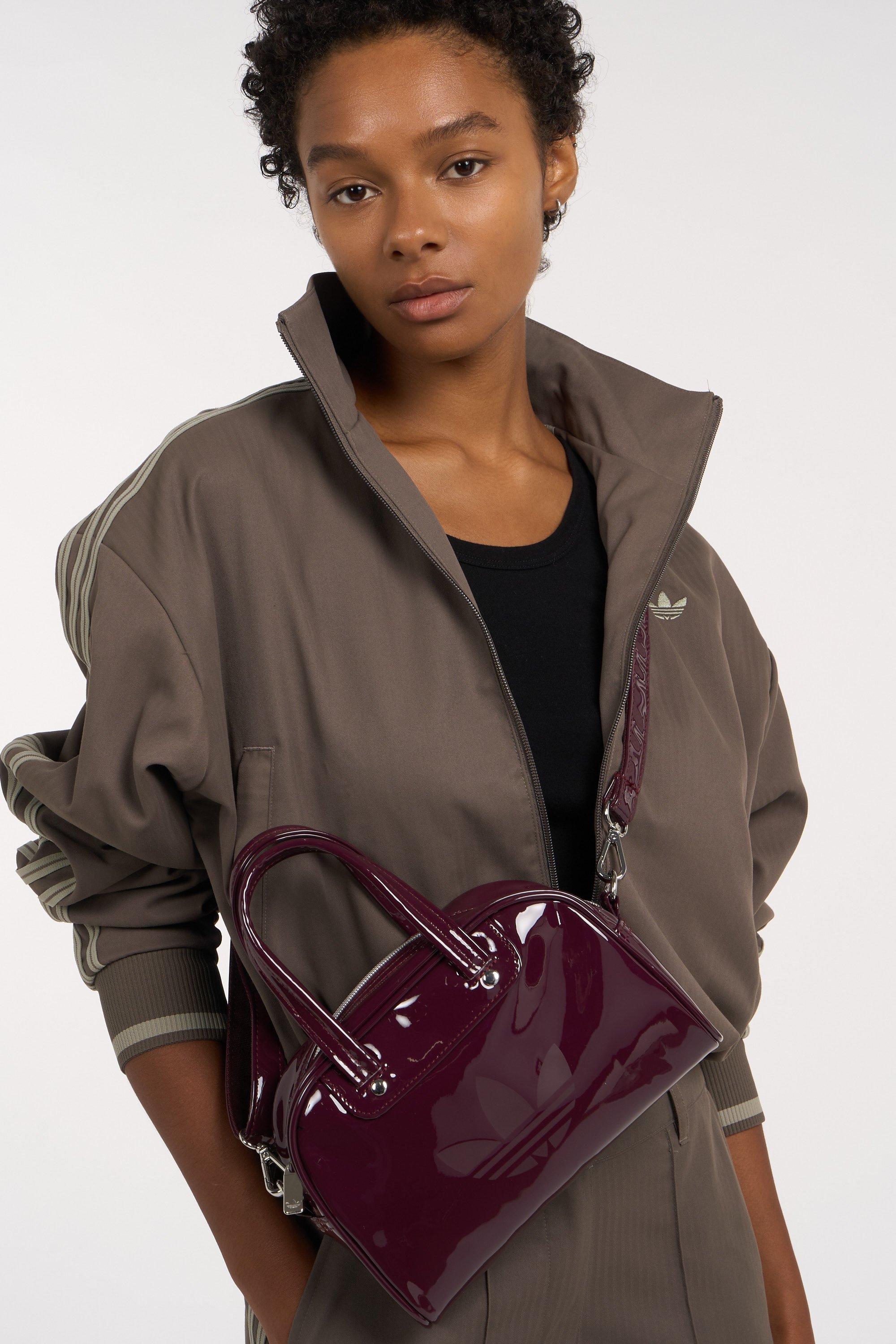 Handbag ADIDAS Brown