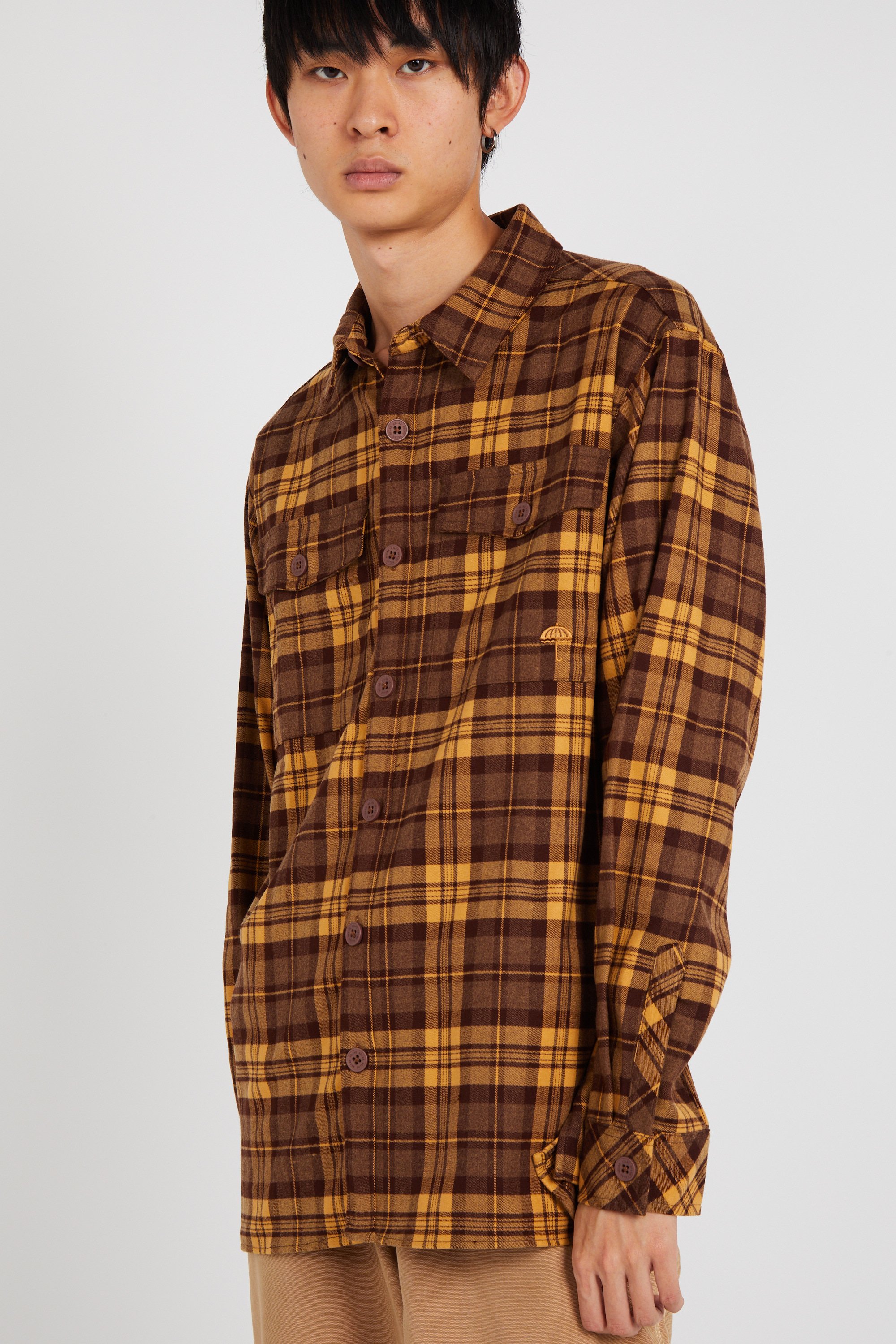 Shirt | Brown by HELAS Shirt Brown