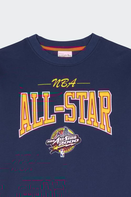 MITCHELL & NESS Sweatshirt Bleu
