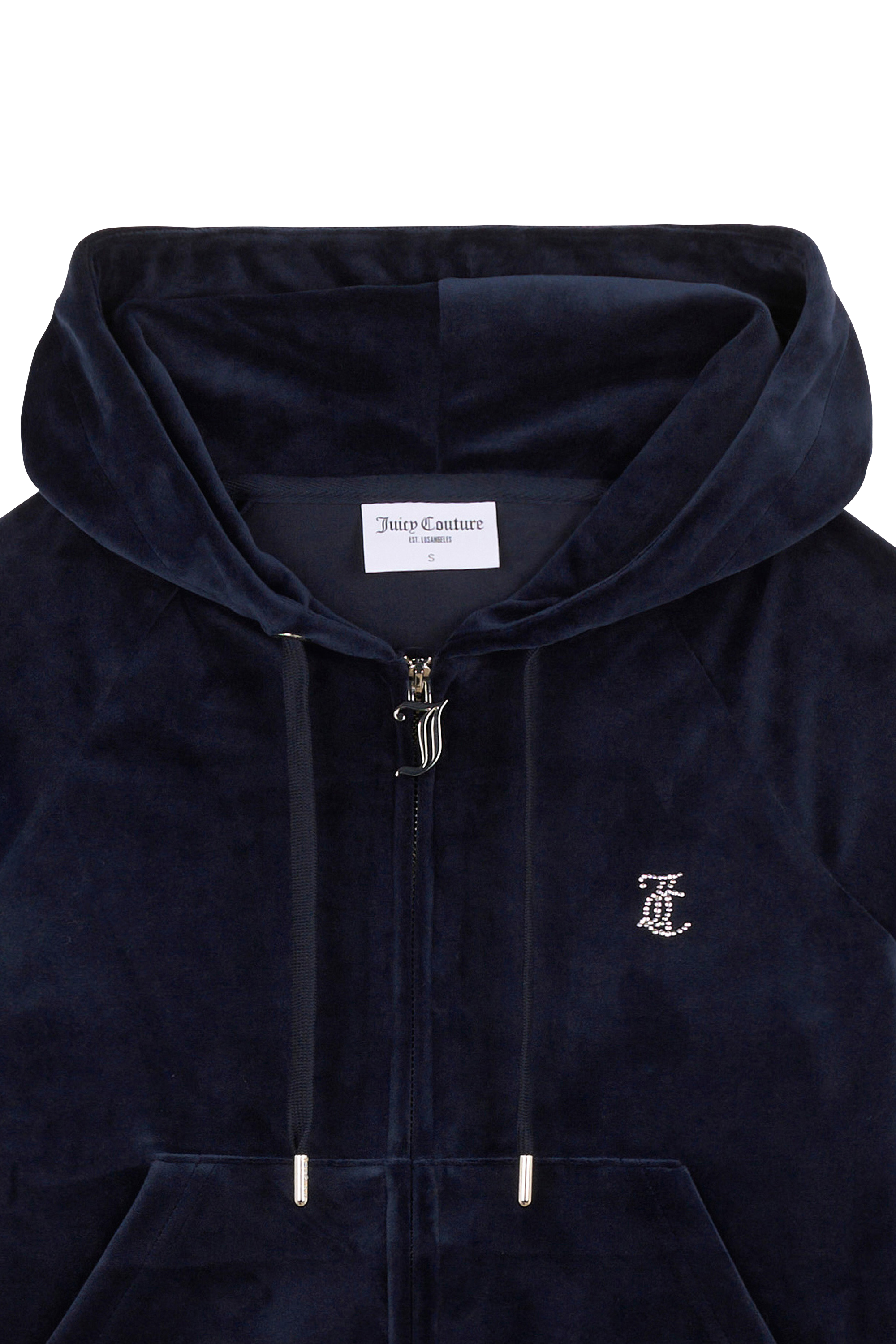 zip-up hoodie Blue