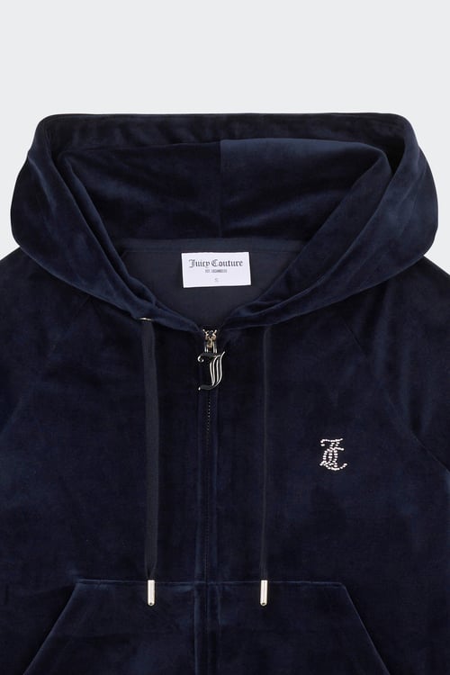 JUICY COUTURE Hoodie zippé Bleu
