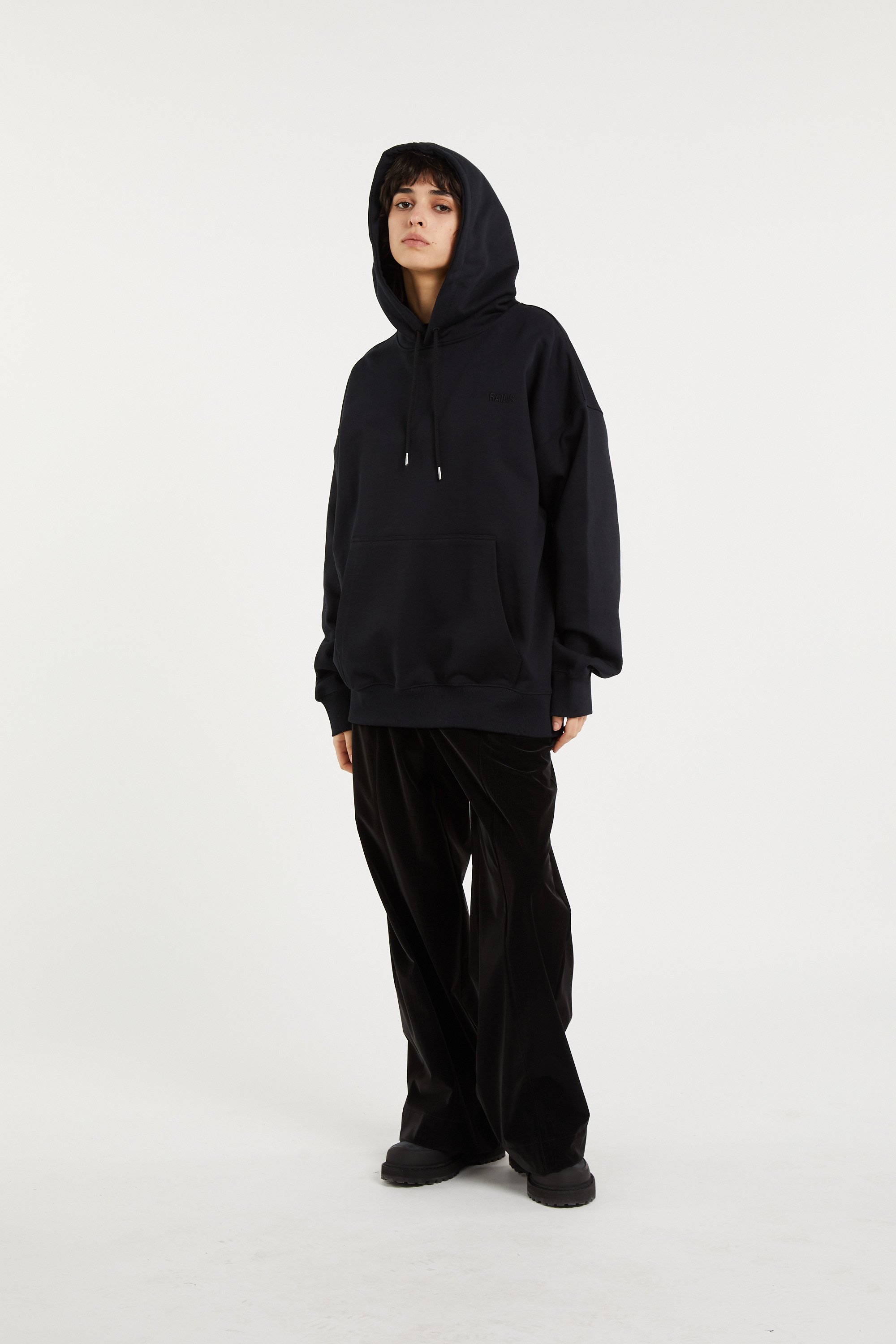 Hoodie RAINS Noir
