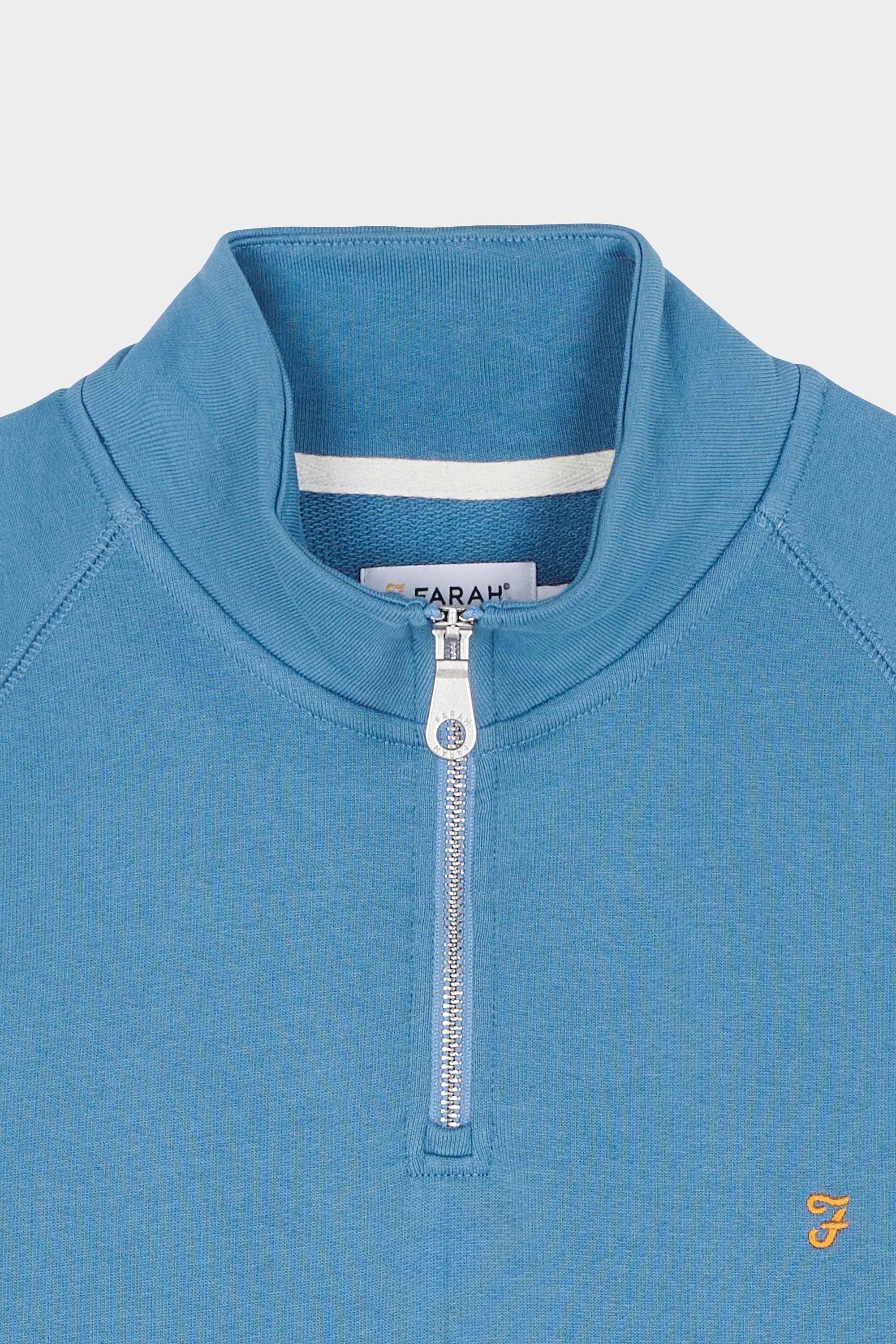 Slim-fit zip-up tracksuit top  | Blue by FARAH Slim-fit zip-up tracksuit top  Blue