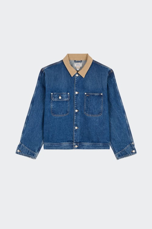 Polo - Veste - Taille S Bleu