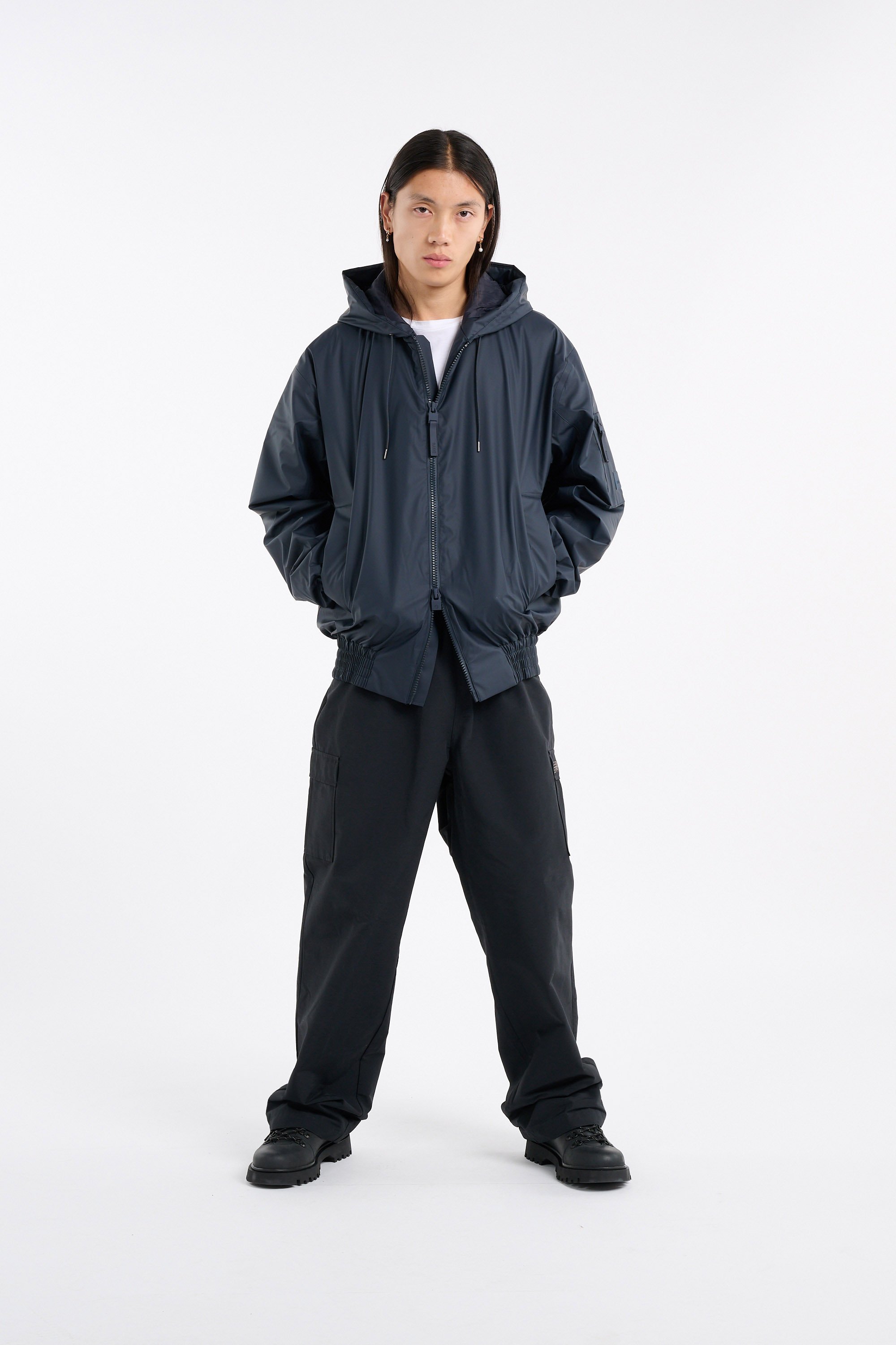 Parka RAINS Bleu