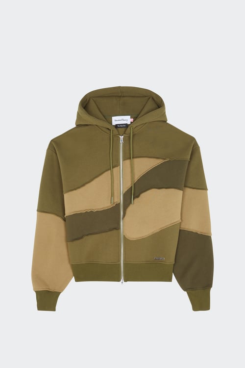 HOUSE OF SUNNY zip-up hoodie Khaki