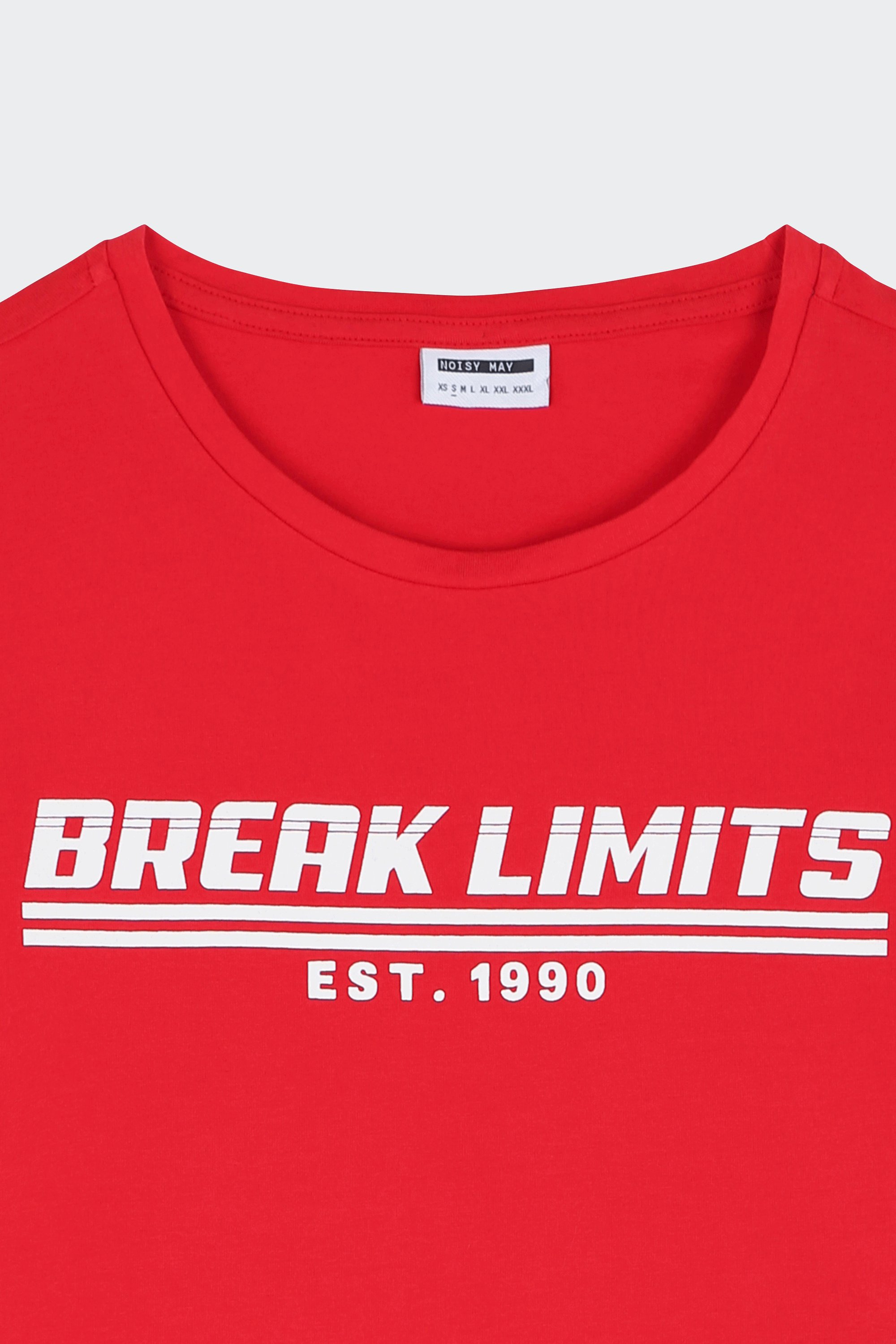 T-shirt | Red by NOISY MAY T-shirt Red