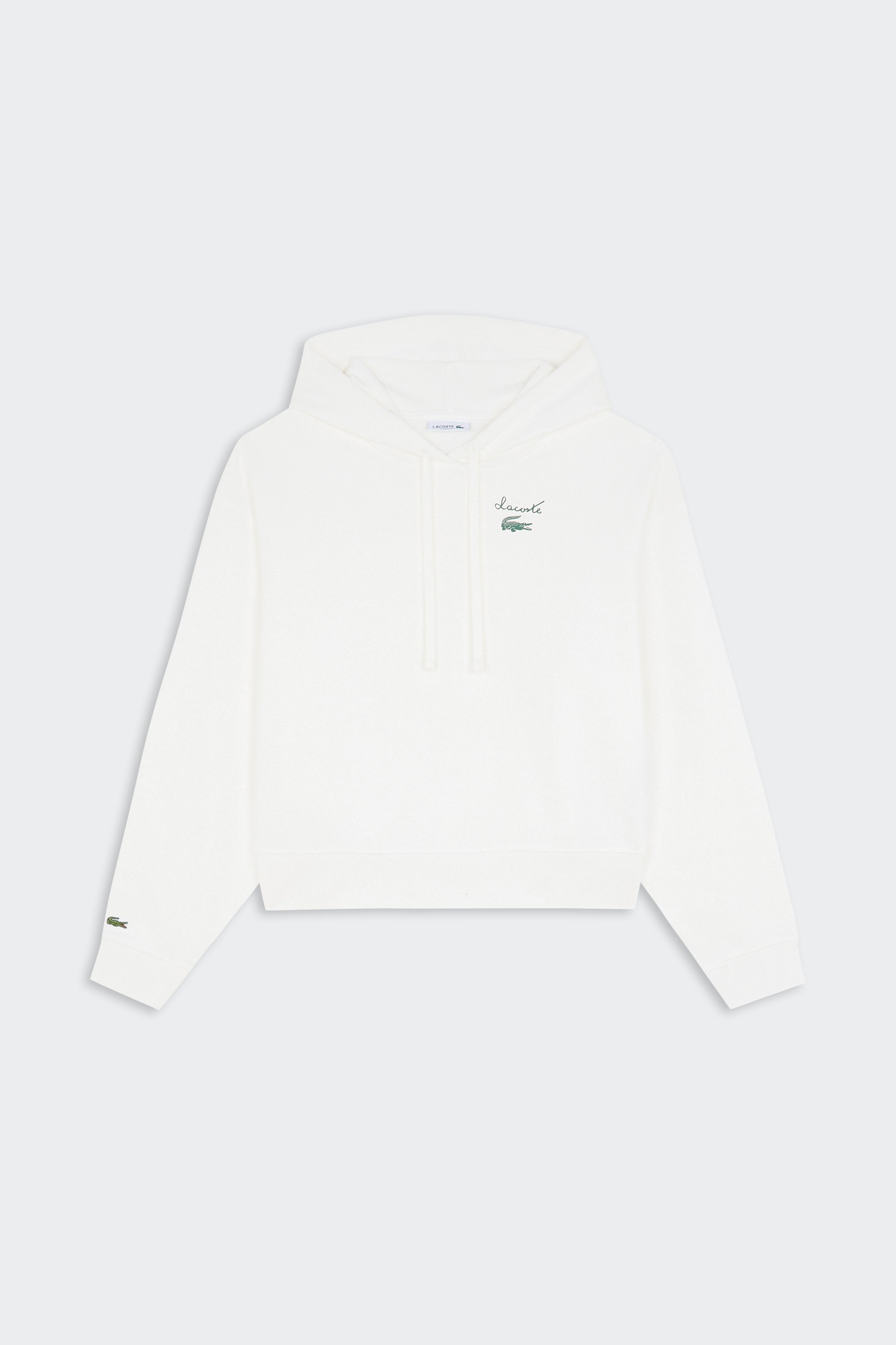 Hoodie | Beige by LACOSTE Hoodie Beige