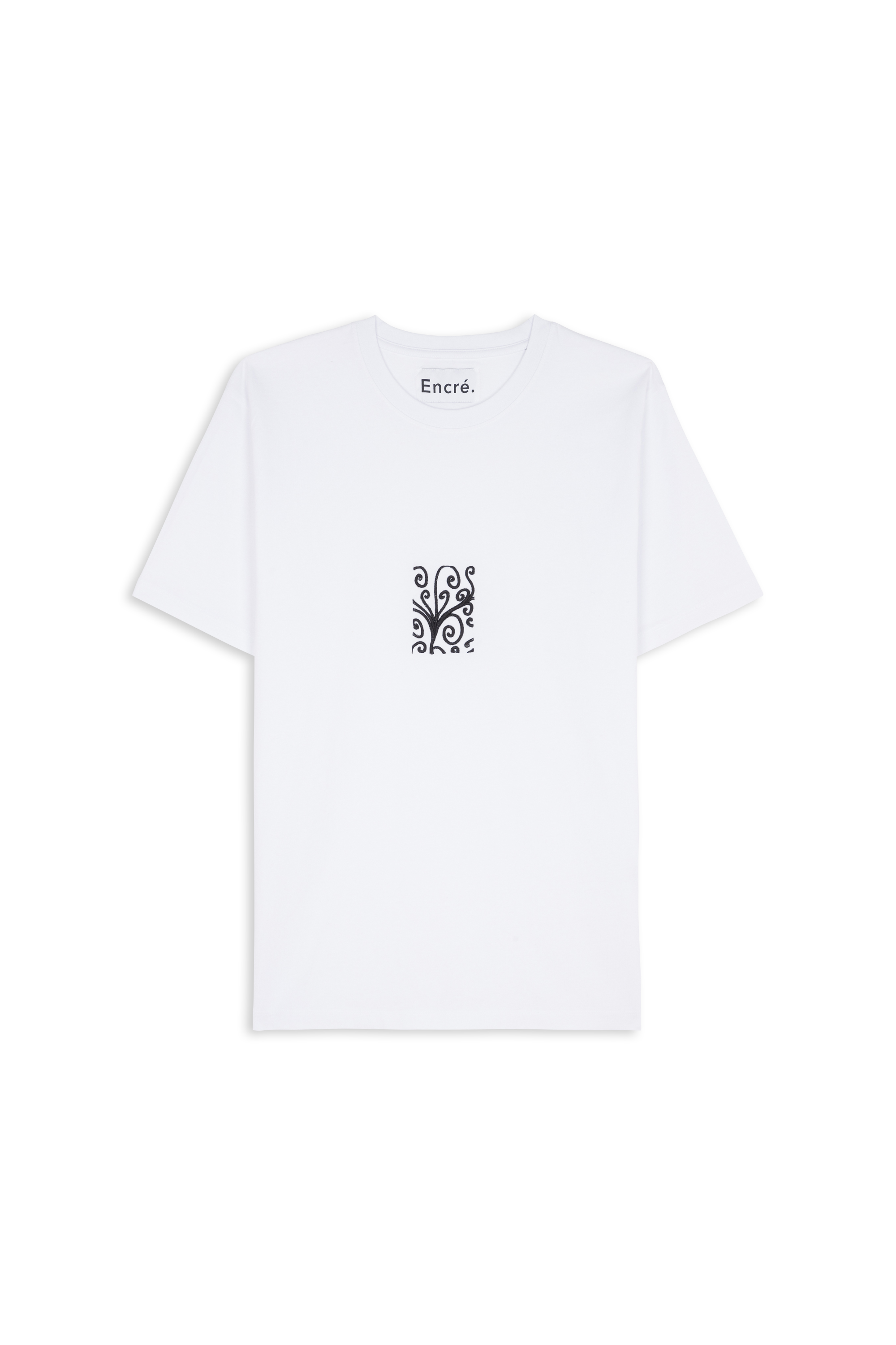 Regular-fit round-neck cotton T-shirt White