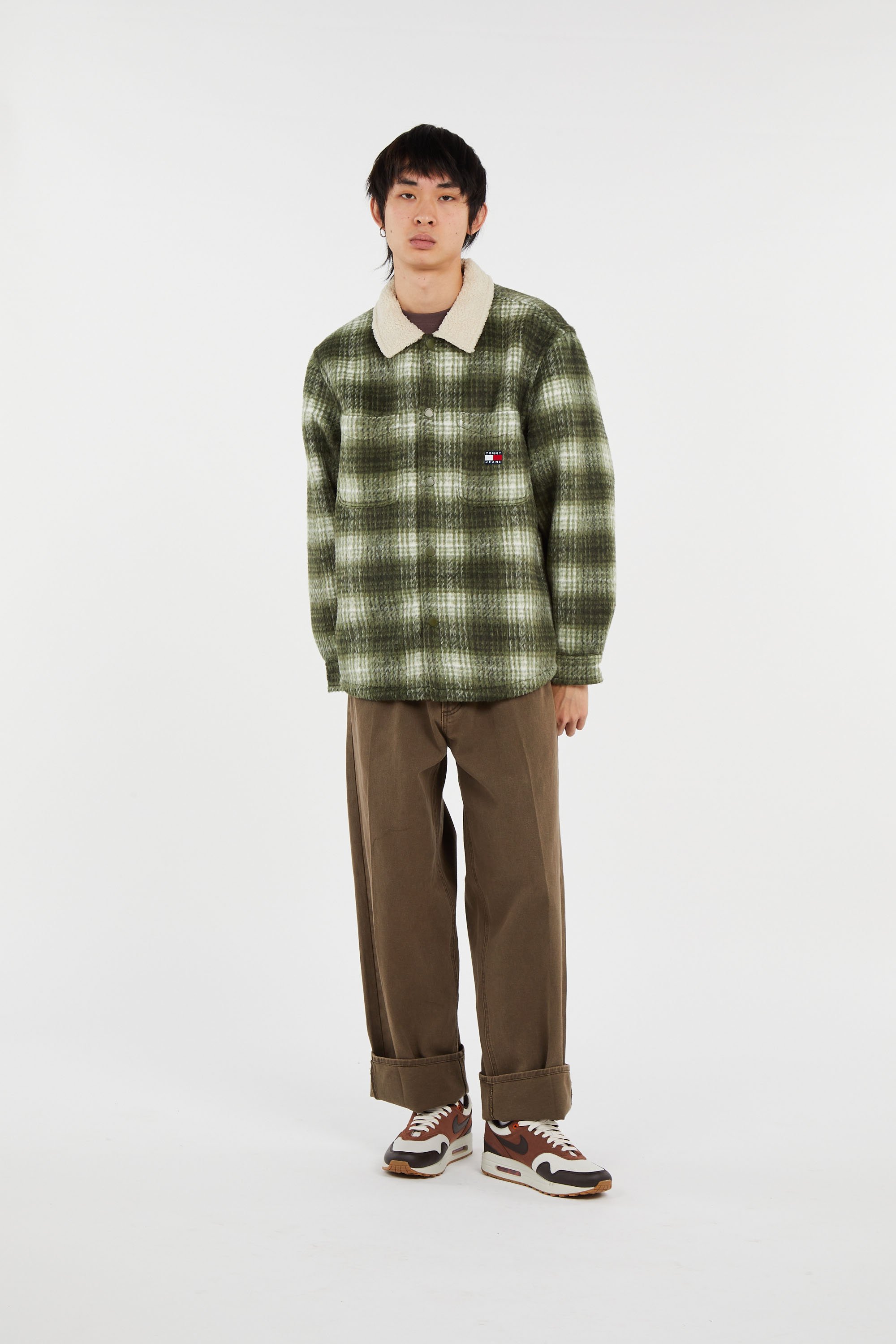 Jacket TOMMY JEANS Green