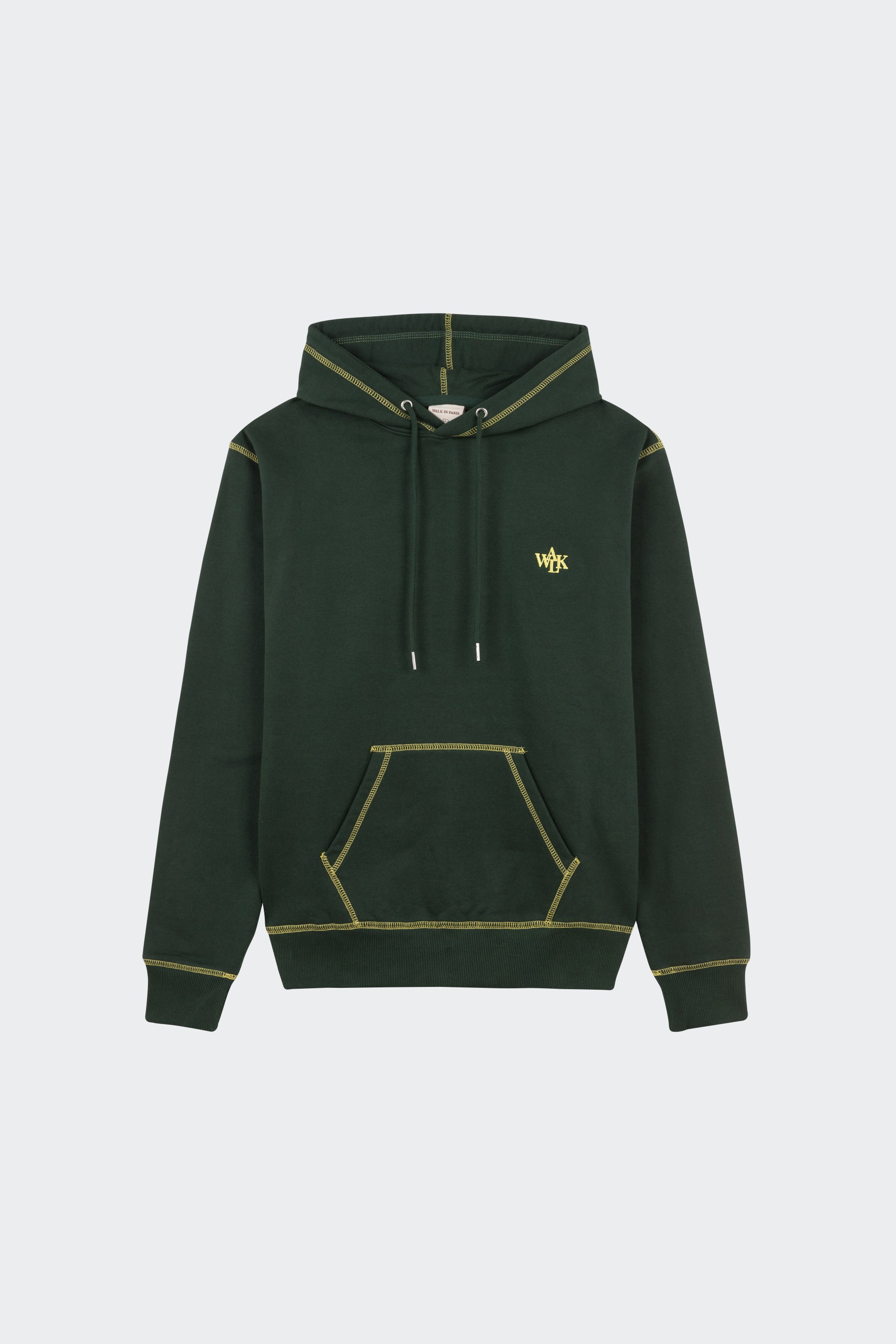 Hoodie | Vert by WALK IN PARIS Hoodie Vert
