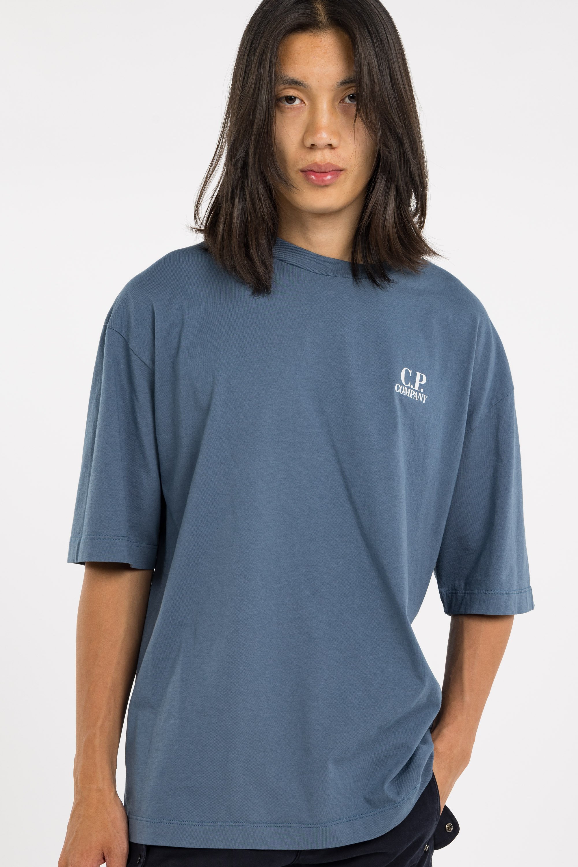 T-shirt | Bleu C.P. COMPANY Homme