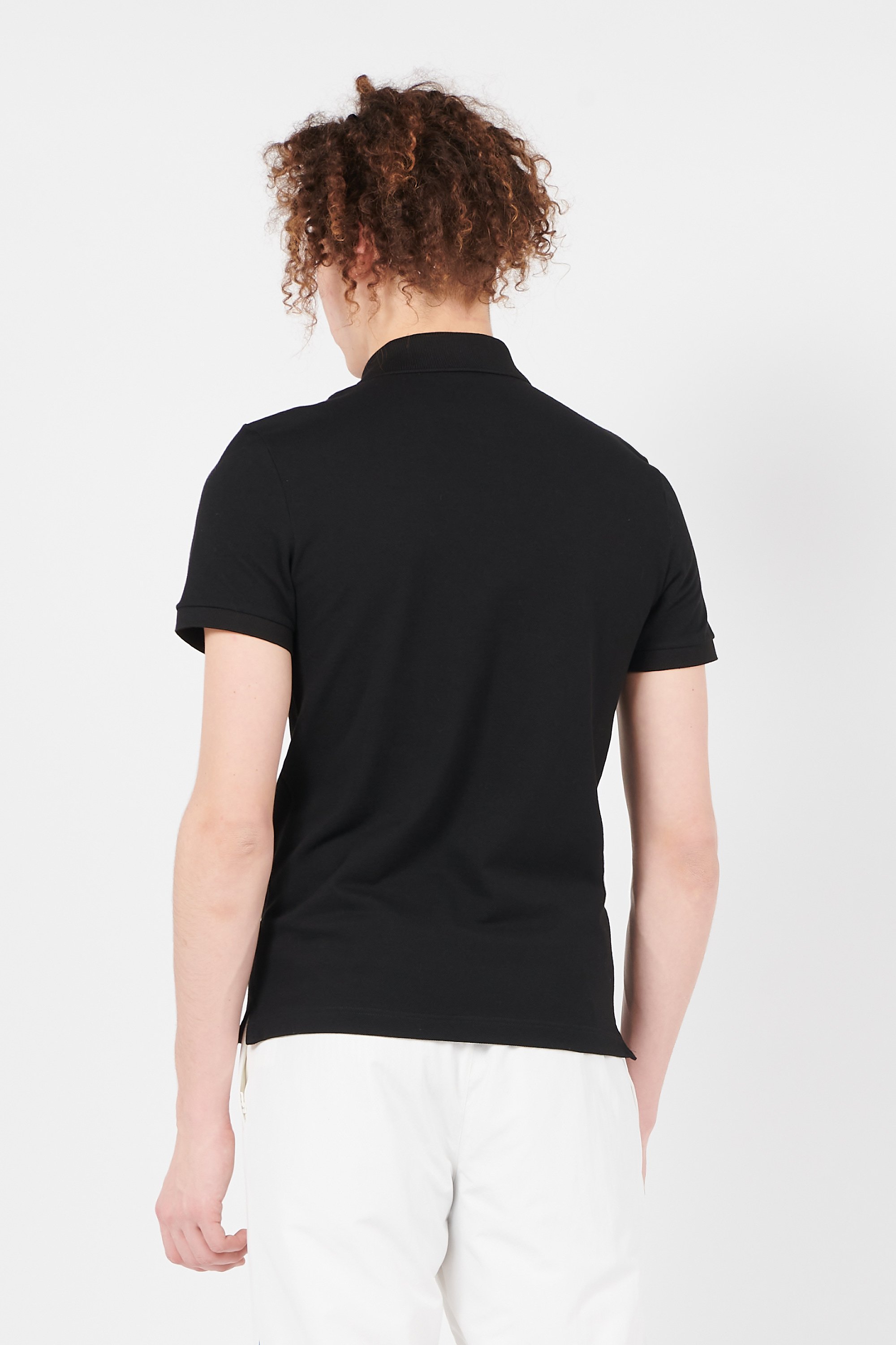 Polo slim-fit en coton | Noir LACOSTE Homme