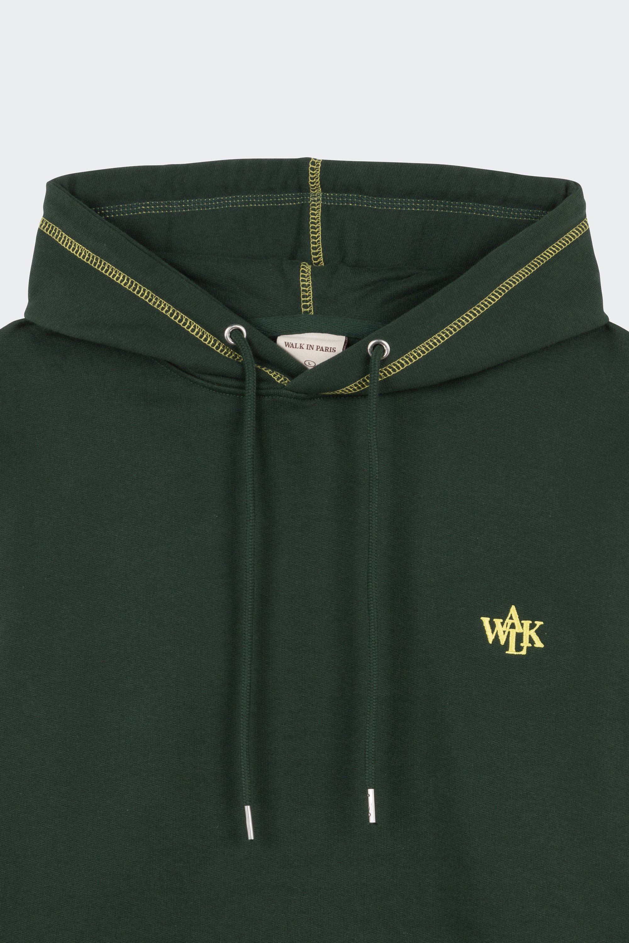 Hoodie | Vert by WALK IN PARIS Hoodie Vert