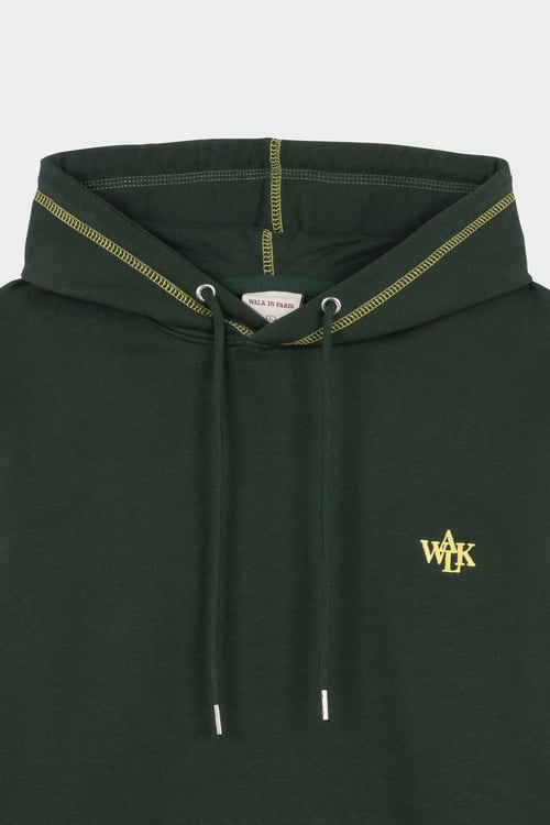 WALK IN PARIS Hoodie Vert