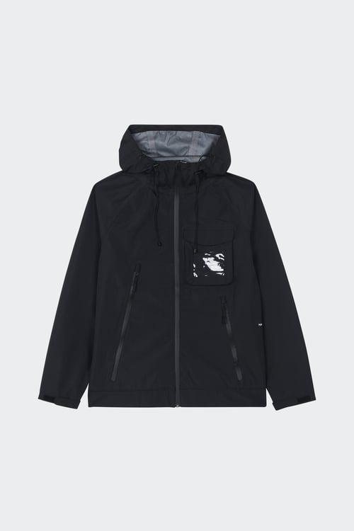 POP TRADING COMPANY Imperméable Noir