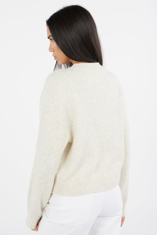 TOMMY JEANS Sweater Beige