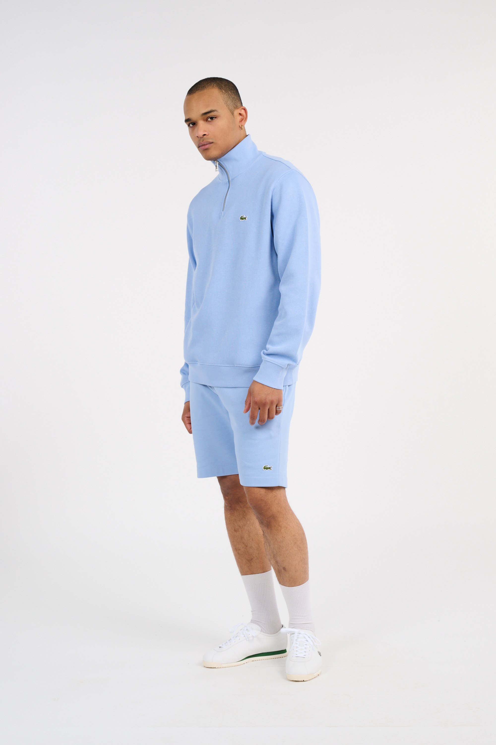 Sweatshirt zippé Bleu