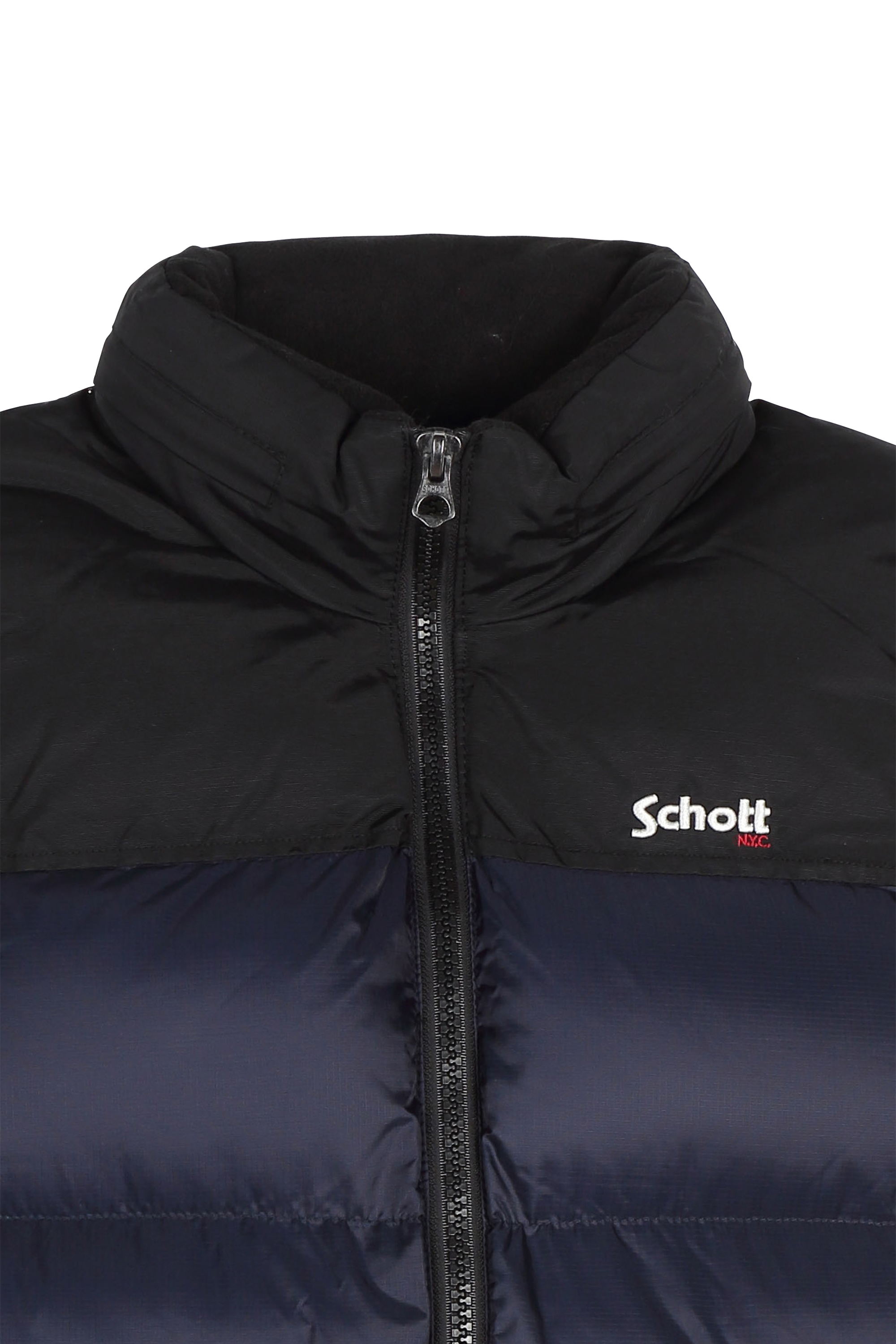Sleeveless Puffer Jacket Blue